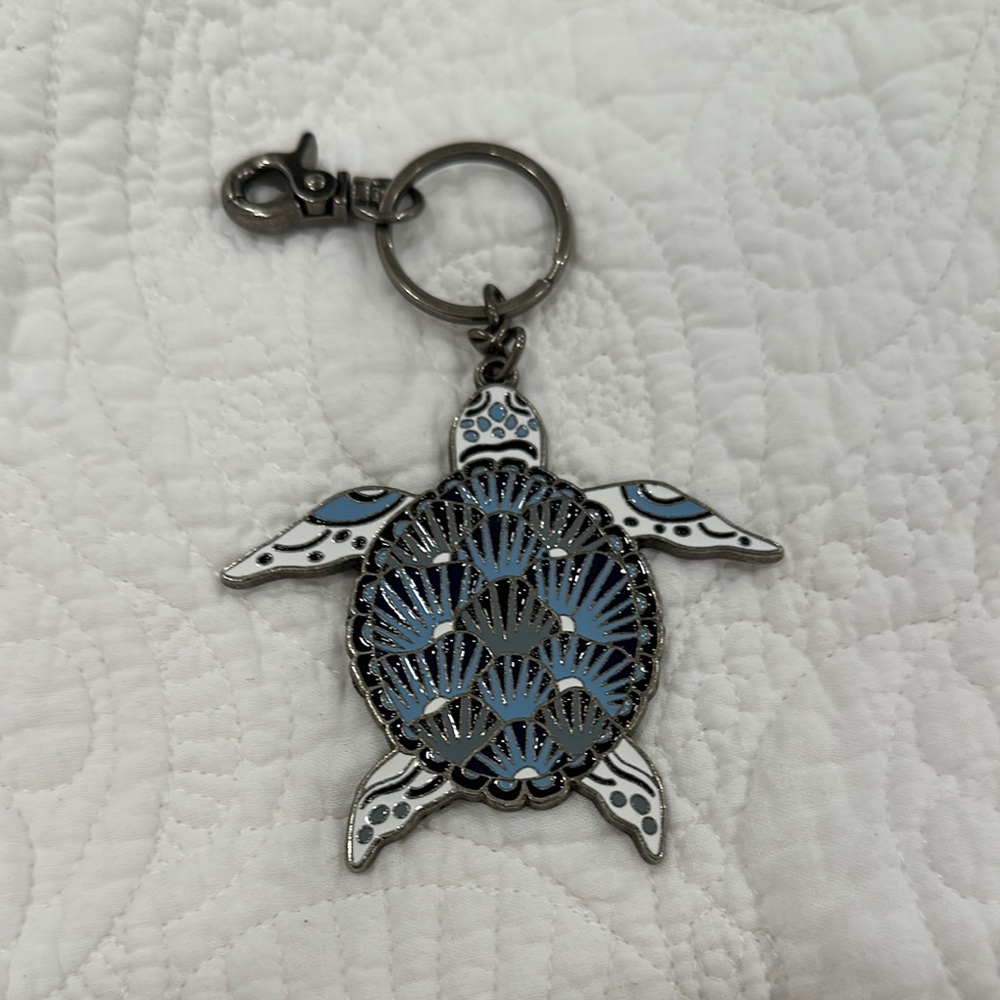 Sakroots Sea Turtle Bag Charm / Key Ring